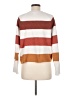 Pinque Color Block White Pullover Sweater Size M - photo 2