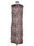 Pixie Lady 100% Polyester Animal Print Brown Casual Dress Size M - photo 2