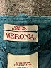 Merona Chevron-herringbone Teal Blue Casual Pants Size 4 - photo 4
