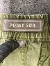 Point Sur Solid Green Linen Pants Size 4 - photo 7