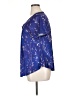 Unbranded Stars Blue Short Sleeve Blouse Size 0X - photo 5