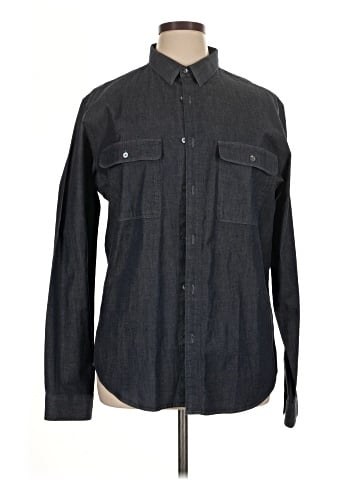 Theory Long Sleeve Button-Down Shirt (view 1)