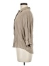 Babaton 100% Viscose Tan 3/4 Sleeve Button-Down Shirt Size M - photo 5