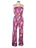 Pink Rose Paisley Pink Jumpsuit Size L - photo 1