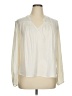 Banana Republic 100% Polyester Ivory Long Sleeve Blouse Size XL - photo 1