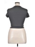 Shein Gray Short Sleeve Turtleneck Size XL - photo 2