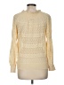Zara Ivory Long Sleeve Blouse Size M - photo 2