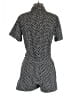 Volcom 100% Polyester Polka Dots Black Romper Size S - photo 2