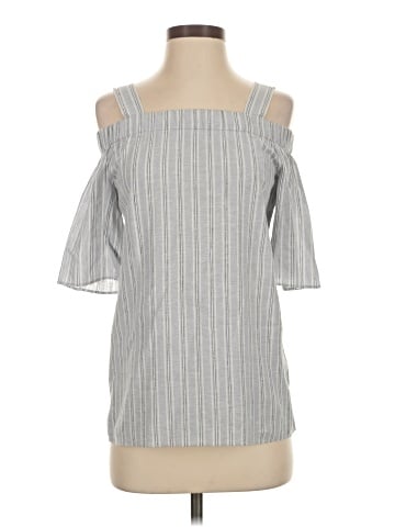 Lafayette 148 New York 3/4 Sleeve Top (view 1)