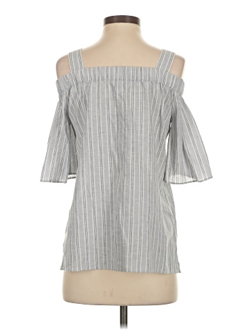 Lafayette 148 New York 3/4 Sleeve Top (view 2)