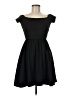 UK 2 LA Solid Black Cocktail Dress Size M - photo 1