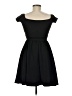 UK 2 LA Solid Black Cocktail Dress Size M - photo 2