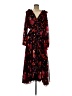 Slate & Willow 100% Polyester Floral Black Cocktail Dress Size M - photo 1