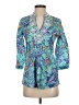 Lilly Pulitzer Blue 3/4 Sleeve Blouse Size XS - photo 1