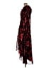 Slate & Willow 100% Polyester Floral Black Cocktail Dress Size M - photo 5