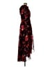 Slate & Willow 100% Polyester Floral Black Cocktail Dress Size M - photo 4