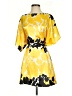 BCBGMAXAZRIA Print Yellow Casual Dress Size XS - photo 1