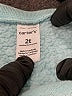 Carter's 100% Polyester Hearts Teal Pullover Sweater Size 2T - photo 3