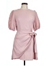 Shein 100% Polyester Solid Pink Cocktail Dress Size 8 - 10 - photo 1