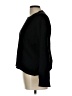 Saint Tropez Solid Black Pullover Sweater Size L - photo 5