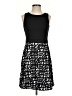 Jessica Simpson Graphic Black Cocktail Dress Size 4 - photo 1