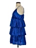 TCEC 100% Polyester Blue Cocktail Dress Size S - photo 5