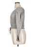Moa Moa Gray Long Sleeve Top Size XL - photo 5