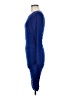 Spense Solid Blue Casual Dress Size M - photo 5