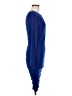 Spense Solid Blue Casual Dress Size M - photo 4