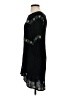 Mi ami 100% Polyester Argyle Black Casual Dress Size S - photo 5