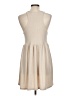 Assorted Brands Solid Tan Casual Dress Size L - photo 2