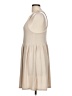 Assorted Brands Solid Tan Casual Dress Size L - photo 5