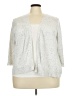 Verve Ami Silver Cardigan Size 3X - photo 1