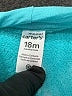 Carter's 100% Polyester Teal Zip Up Hoodie 12-18 MO / 18 MO - photo 3