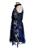 Miss Sixty 100% Polyester Print Blue Cocktail Dress Size 4 - photo 5