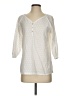 Tommy Bahama Ivory 3/4 Sleeve Blouse Size S - photo 1
