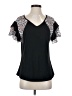 Unbranded Black Short Sleeve Top Size S - photo 1