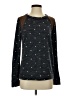 12pm by Mon Ami Polka Dots Black Pullover Sweater Size S (estimated) - photo 1