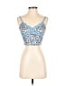 Unbranded Blue Sleeveless Top Size S - photo 1