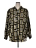 Impressions Print Gold Long Sleeve Button-Down Shirt Size XL (estimated) - photo 1