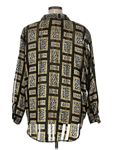 Impressions Long Sleeve Button-Down Shirt (view 2)