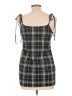 Shein Plaid Black Casual Dress Size L - photo 2