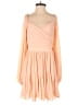 Mable 100% Polyester Orange Romper Size S - photo 1
