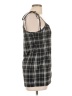 Shein Plaid Black Casual Dress Size L - photo 4