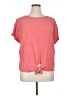 Buffalo by David Bitton 100% Viscose Pink Short Sleeve Top Size XL - photo 1