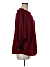 KLD Signature 100% Polyester Burgundy 3/4 Sleeve Top Size M - photo 4