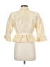 JS Collections 100% Polyester Ivory 3/4 Sleeve Top Size 8 - photo 2