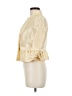 JS Collections 100% Polyester Ivory 3/4 Sleeve Top Size 8 - photo 5