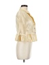 JS Collections 100% Polyester Ivory 3/4 Sleeve Top Size 8 - photo 4