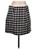 Hyfve Houndstooth Black Casual Skirt Size L - photo 1